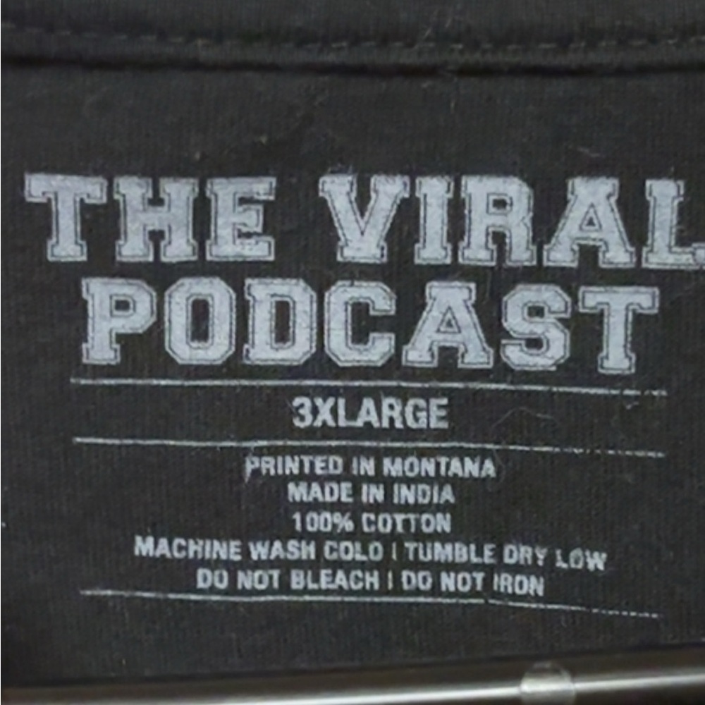 Viral Podcast Do Better Graphic Tee Black 3X Plus Size Oversized Podcast Shirt - Picture 3 of 3
